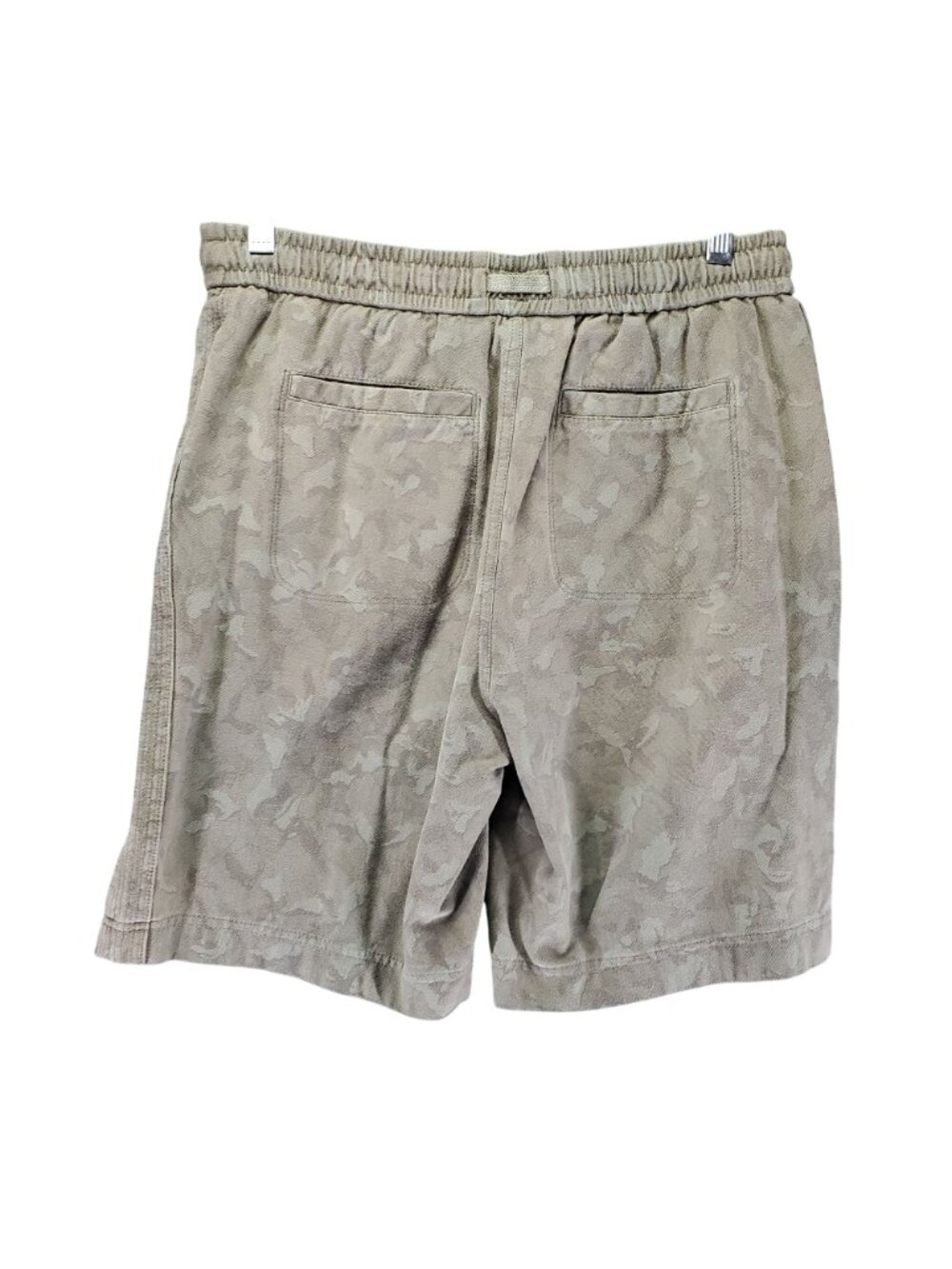 Athleta Shorts Womens Size 6 Camo Green Farallon Bermuda Elastic Waist - Picture 9 of 10